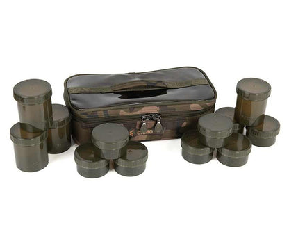 Органайзер за подхранки Fox Camolite 12 Pot Hookbait Case