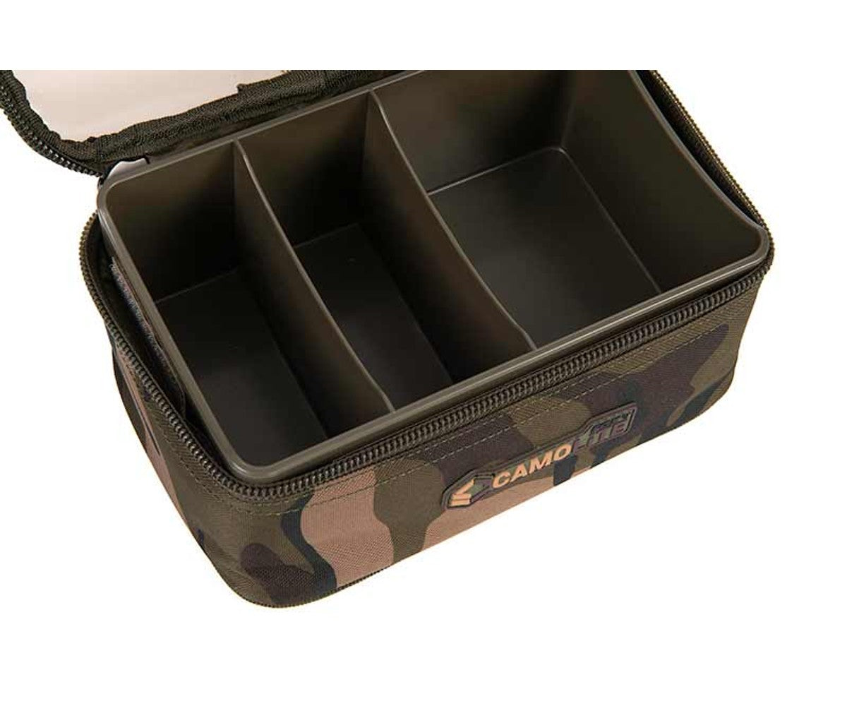 Чанта за олово и аксесоари Fox Camolite Large Lead & Bits Bag