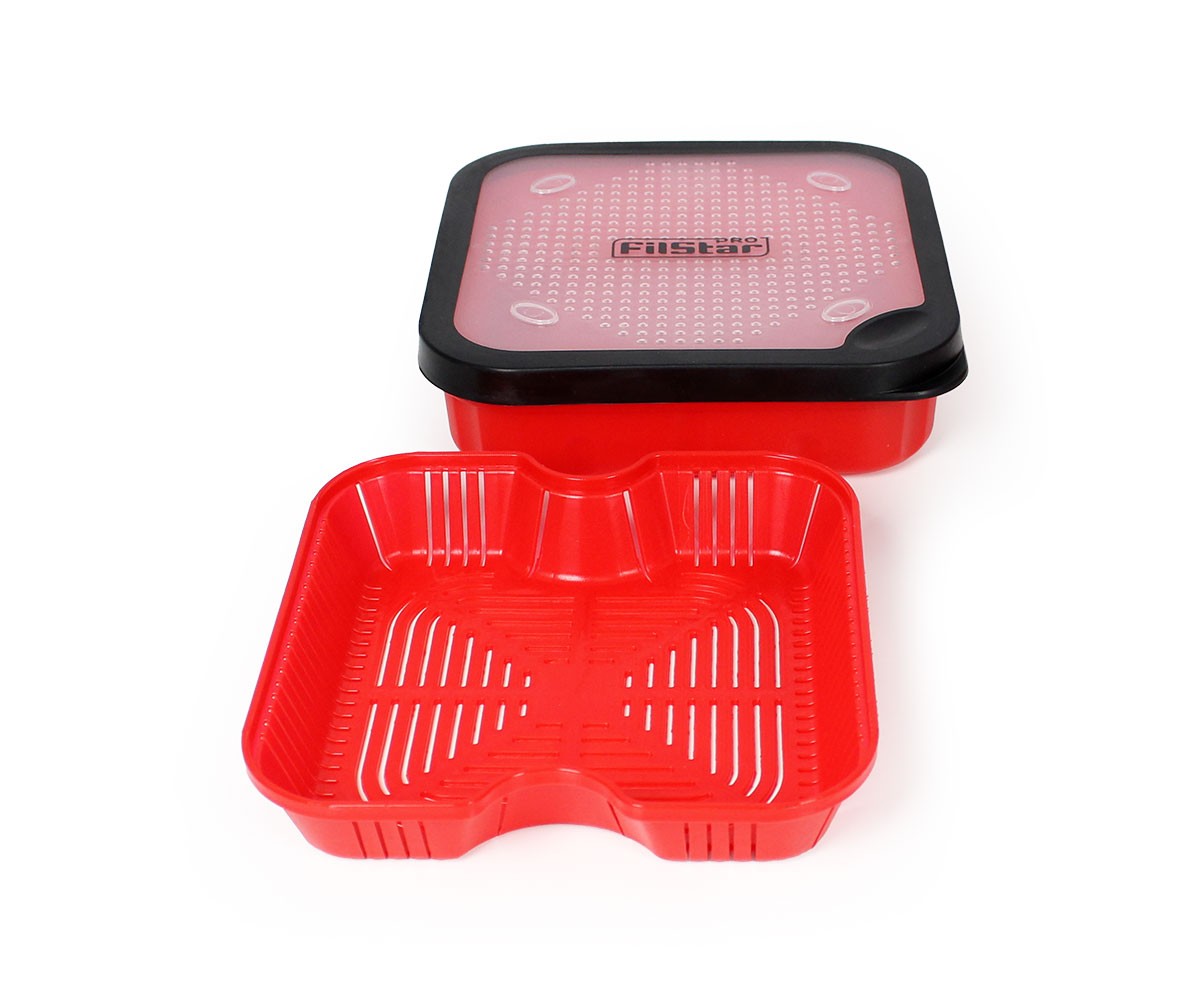 Кутия с цедка за пелети Filstar