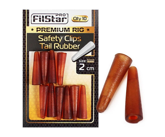 Конусен шлаух Premium Rig Safety Clips Tail Rubber