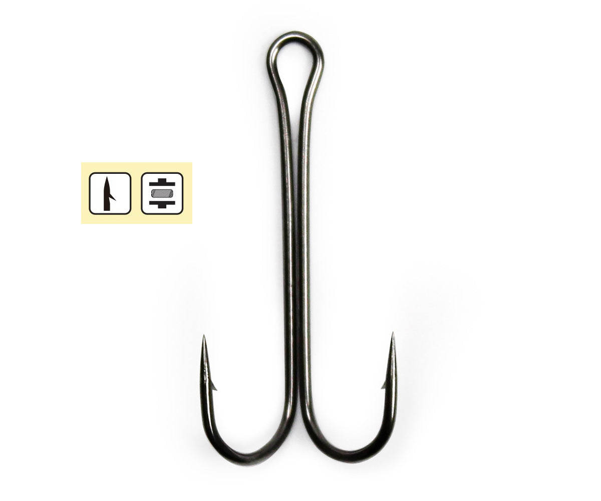 Двойни куки Sensei Blue - F1601BN