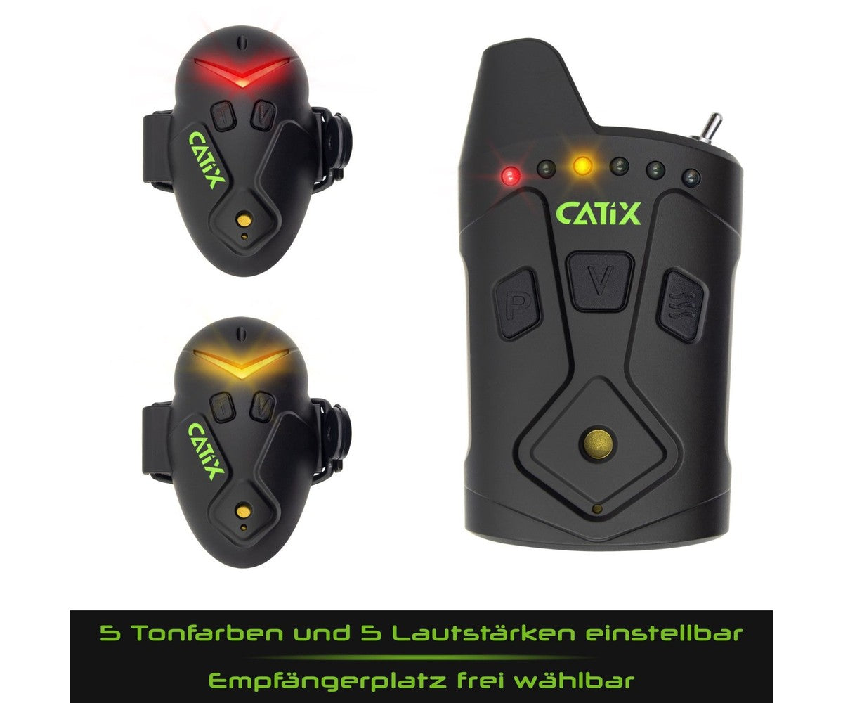 Комплект сигнализатори Catix XP8 Catfish Bite Alarms Set