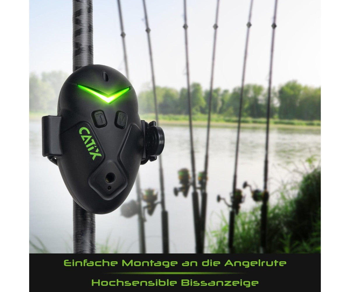 Комплект сигнализатори Catix XP8 Catfish Bite Alarms Set