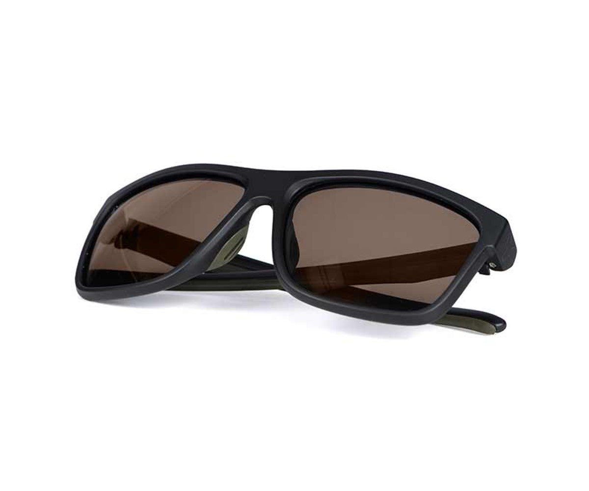 Очила Fox Collection Green & Black Shades - Brown Lens