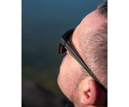 Очила Fox Collection Green & Black Shades - Brown Lens