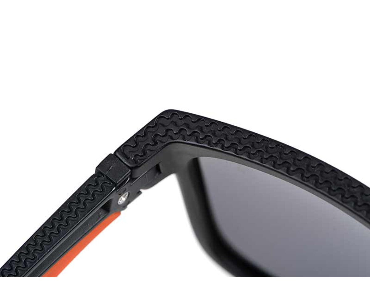 Очила Fox Collection Black & Orange Shades - Grey Lens