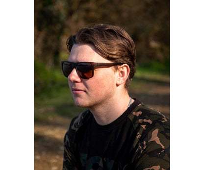 Очила Fox Avius Trans Khaki - Brown Lens