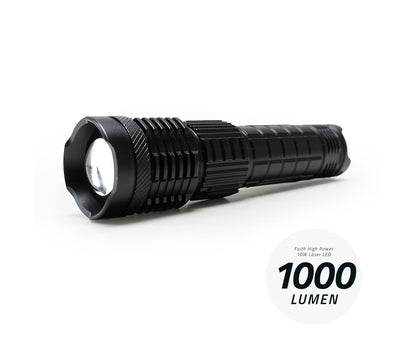 Фенер Faith High Power 10W Laser LED Flashlight Rechargeable