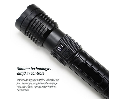 Фенер Faith High Power 10W Laser LED Flashlight Rechargeable