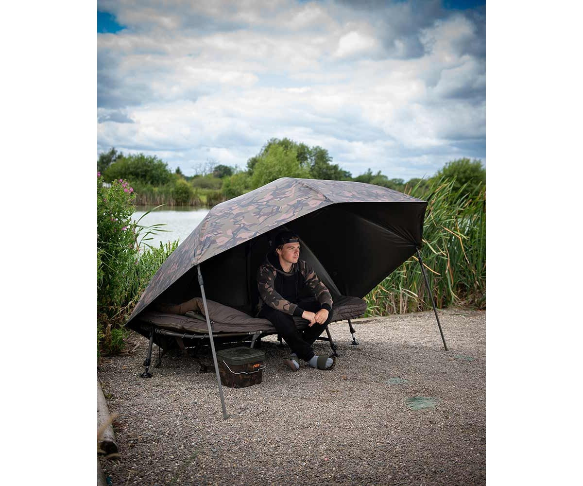 Чадър Fox 60 Inch Camo Brolly