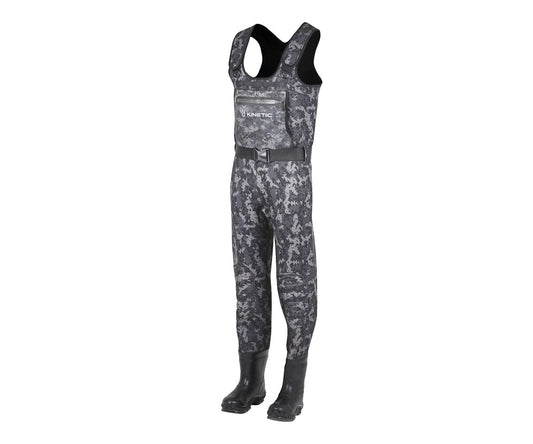 Неопренов гащеризон Kinetic Neorush Bootfoot (C) - Grey Camo