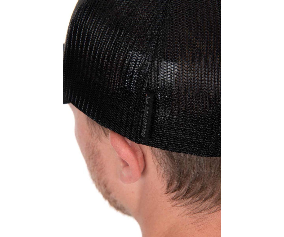 Шапка Fox Collection Trucker Cap Black/Orange