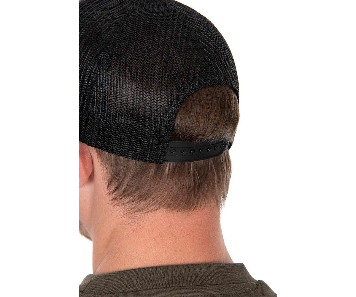 Шапка Fox Black / Camo Trucker