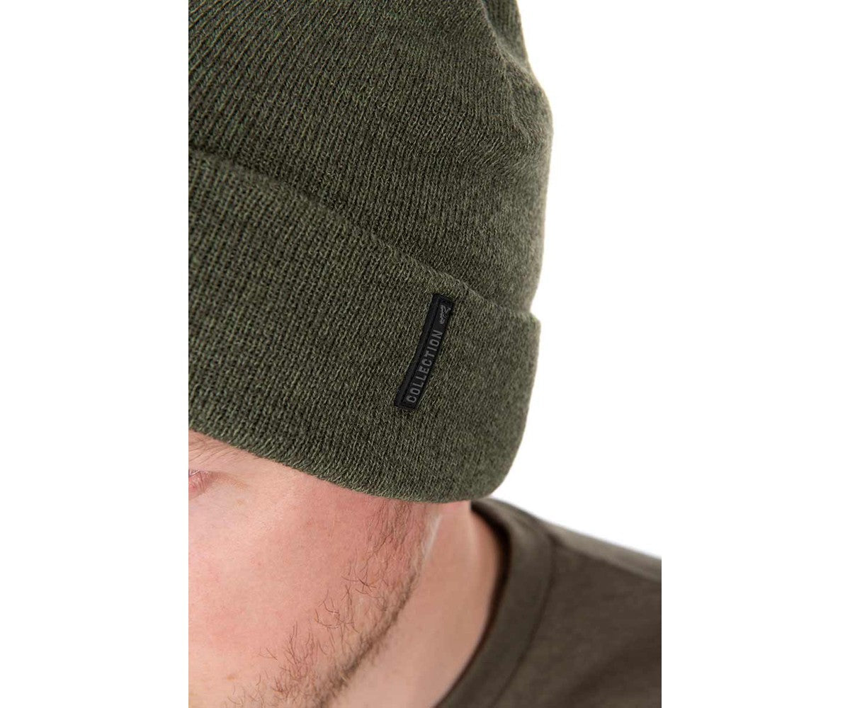 Шапка Fox Collection Bobble Hat, Green/Black