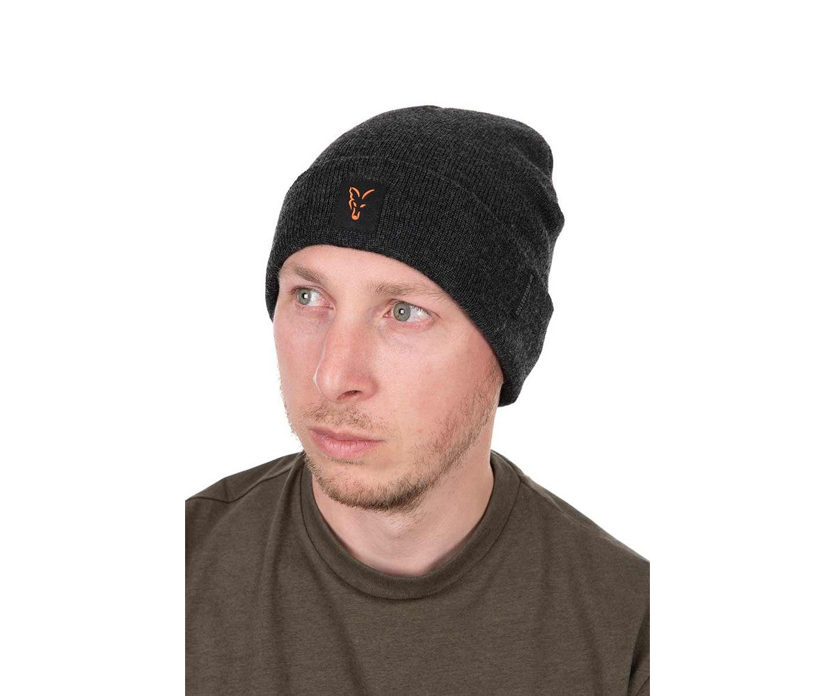 Шапка Fox Collection Beanie, Black/Orange