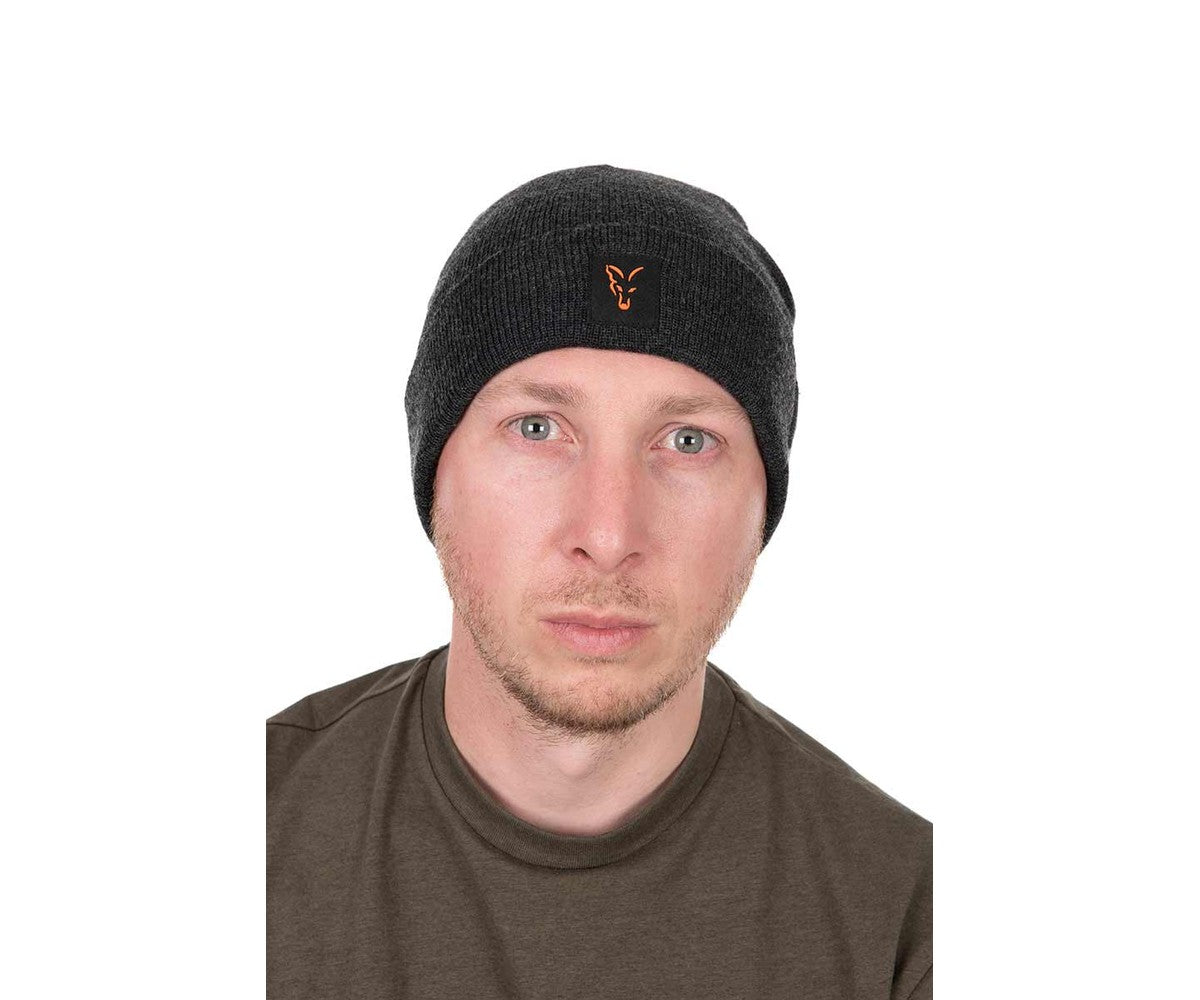 Шапка Fox Collection Beanie, Black/Orange