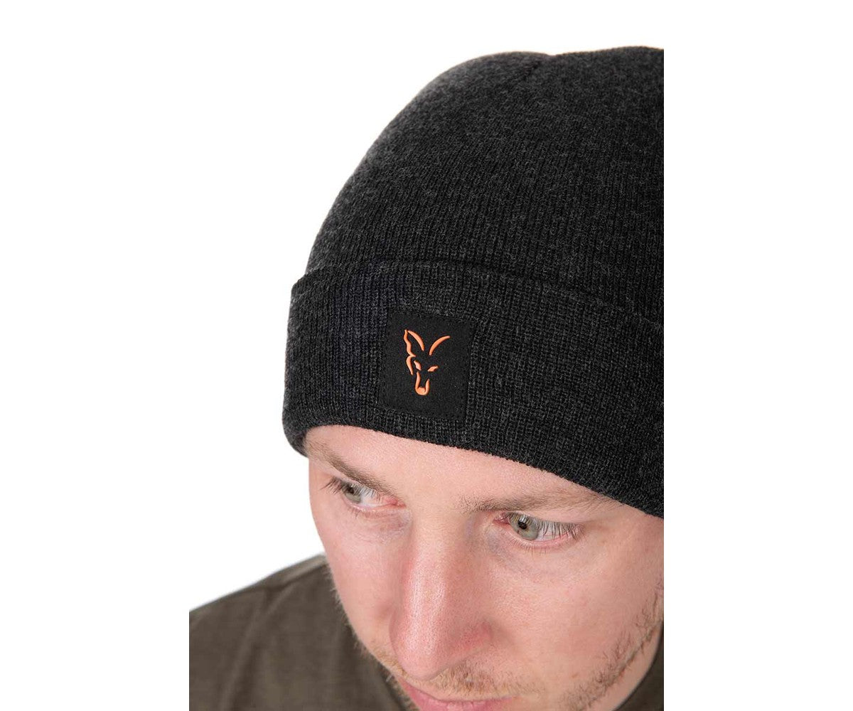 Шапка Fox Collection Beanie, Black/Orange