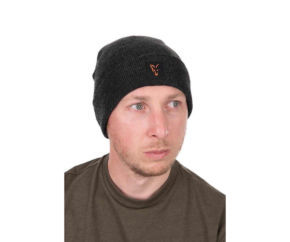 Шапка Fox Collection Beanie, Black/Orange