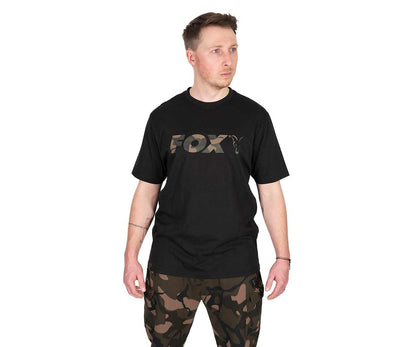 Тениска Fox Black Camo Logo T-Shirt