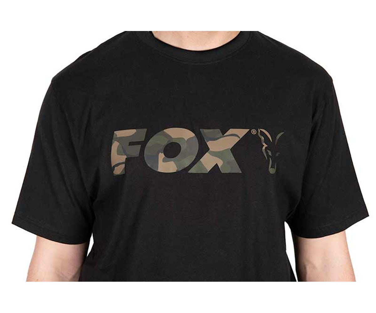Тениска Fox Black Camo Logo T-Shirt