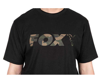 Тениска Fox Black Camo Logo T-Shirt