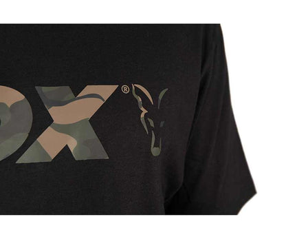 Тениска Fox Black Camo Logo T-Shirt