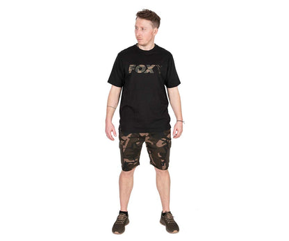 Тениска Fox Black Camo Logo T-Shirt