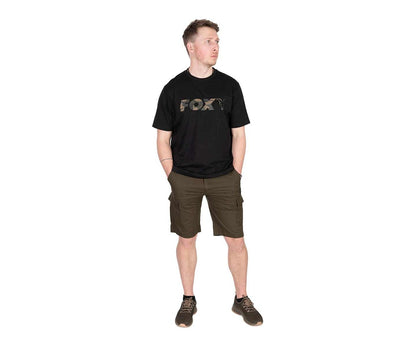 Тениска Fox Black Camo Logo T-Shirt
