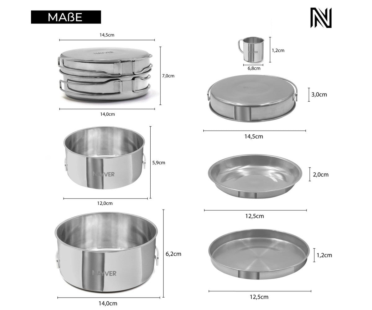 Комплект за готвене Nayver Outdoor
