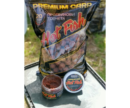 Протеинови топчета FilStar Premium Carp - Hot Fish