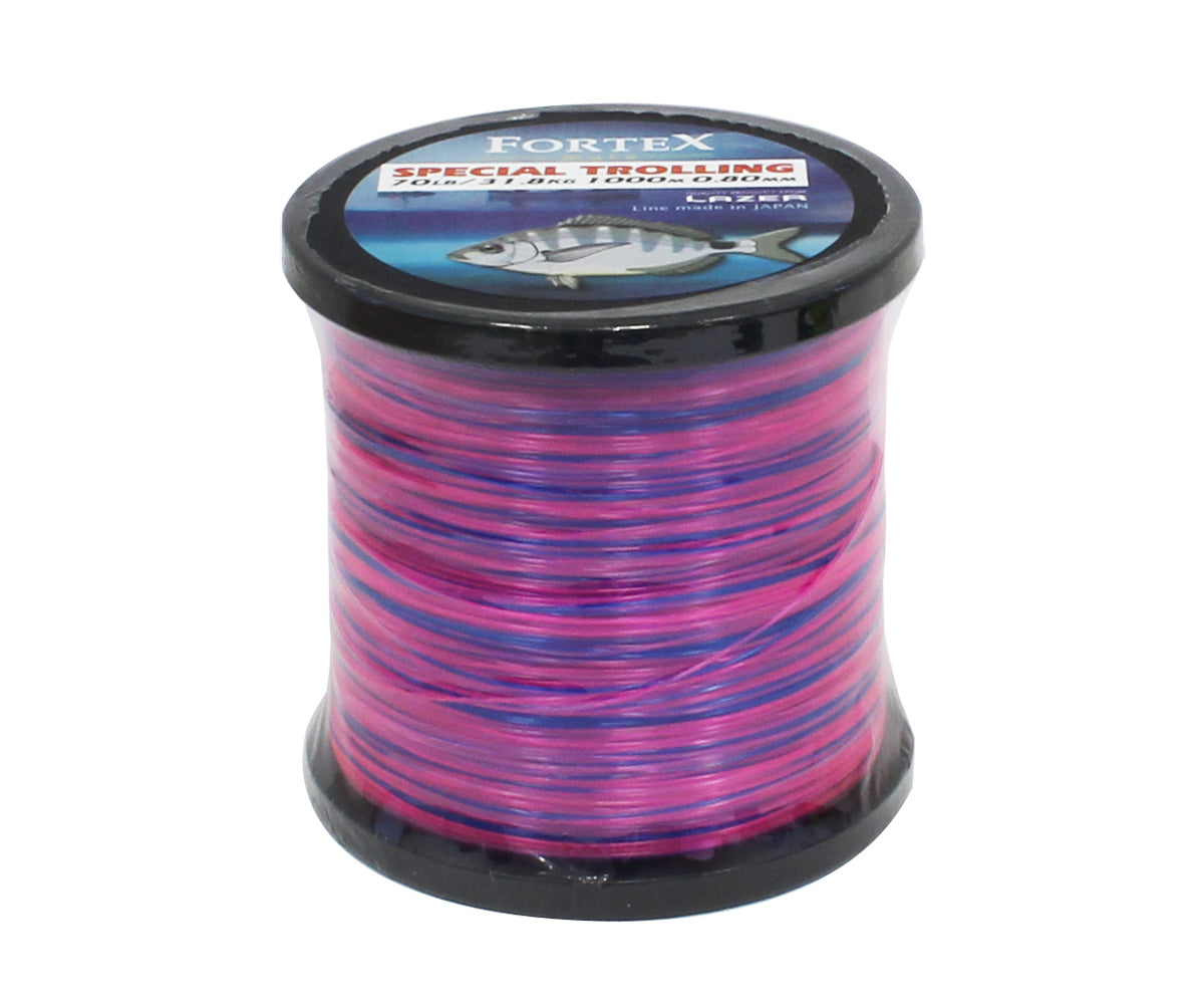 Монофилно влакно Fortex Mare Trolling - Pink / Blue
