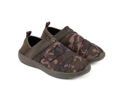 Пантофи за къмпинг Fox Camo/Khaki Bivvy Slippers
