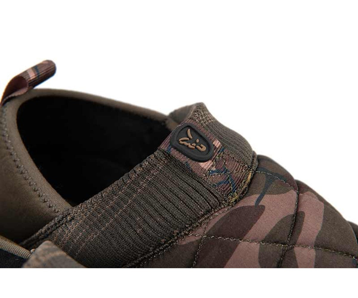 Пантофи за къмпинг Fox Camo/Khaki Bivvy Slippers