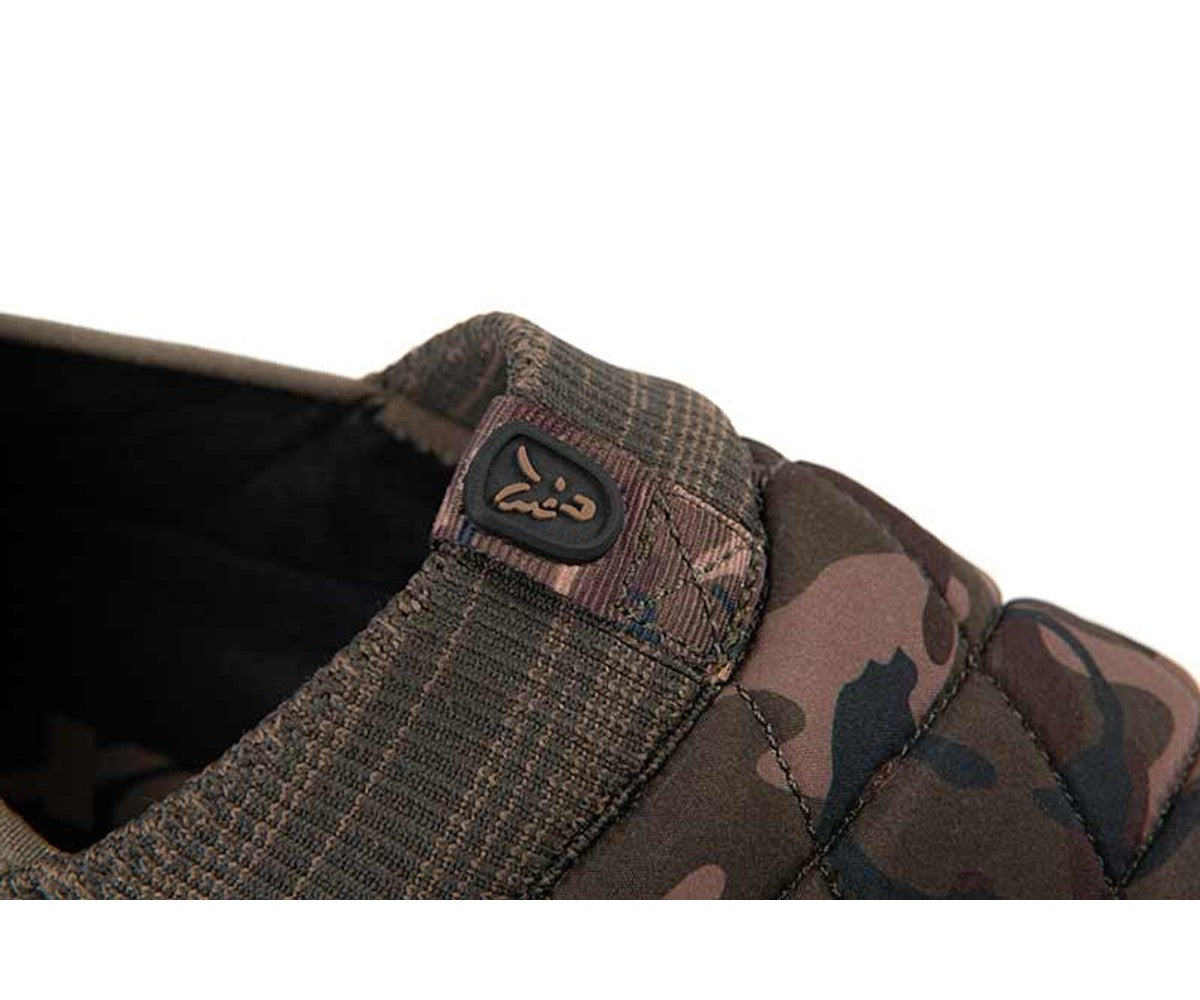 Пантофи за къмпинг Fox Camo/Khaki Bivvy Slippers