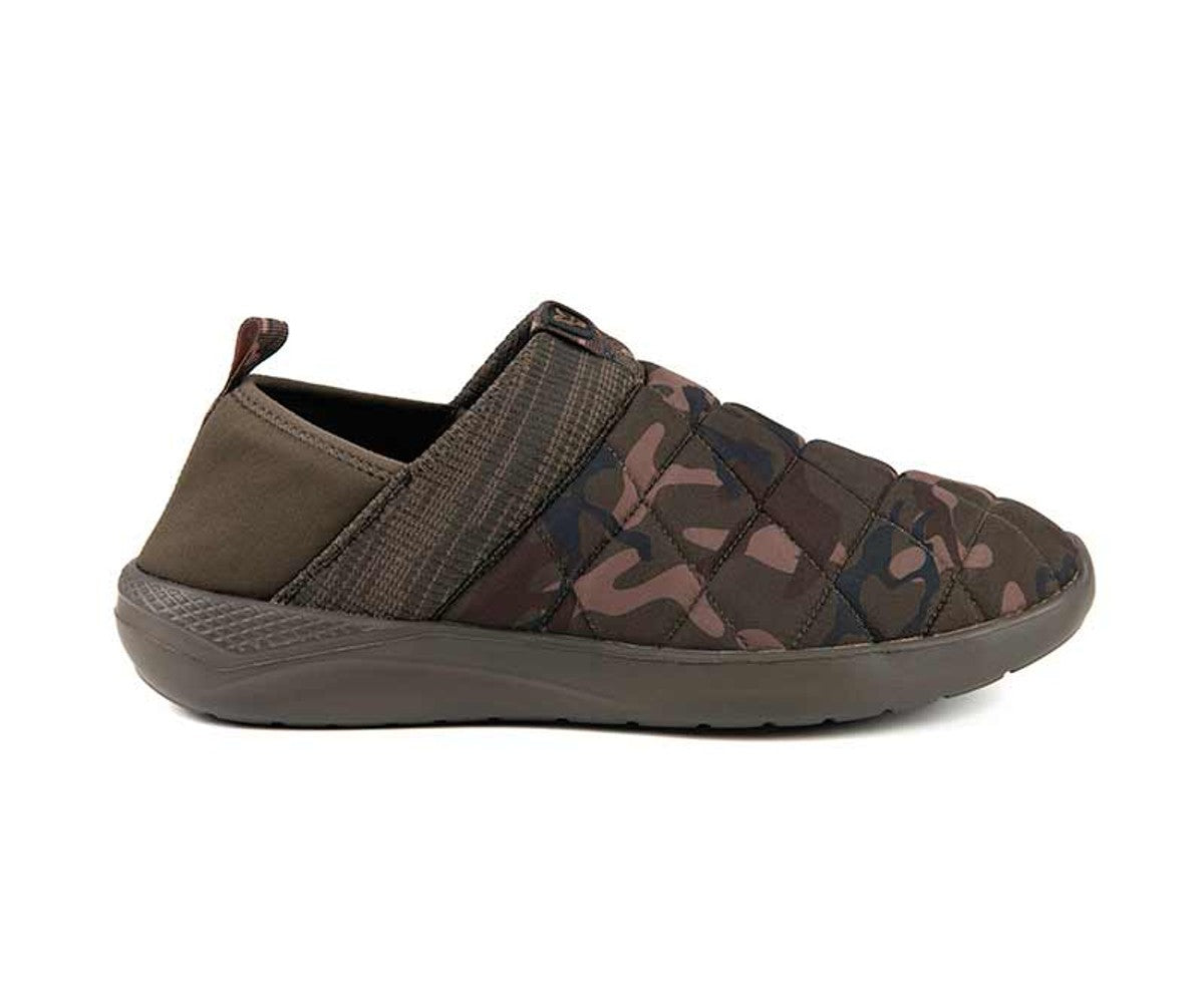 Пантофи за къмпинг Fox Camo/Khaki Bivvy Slippers