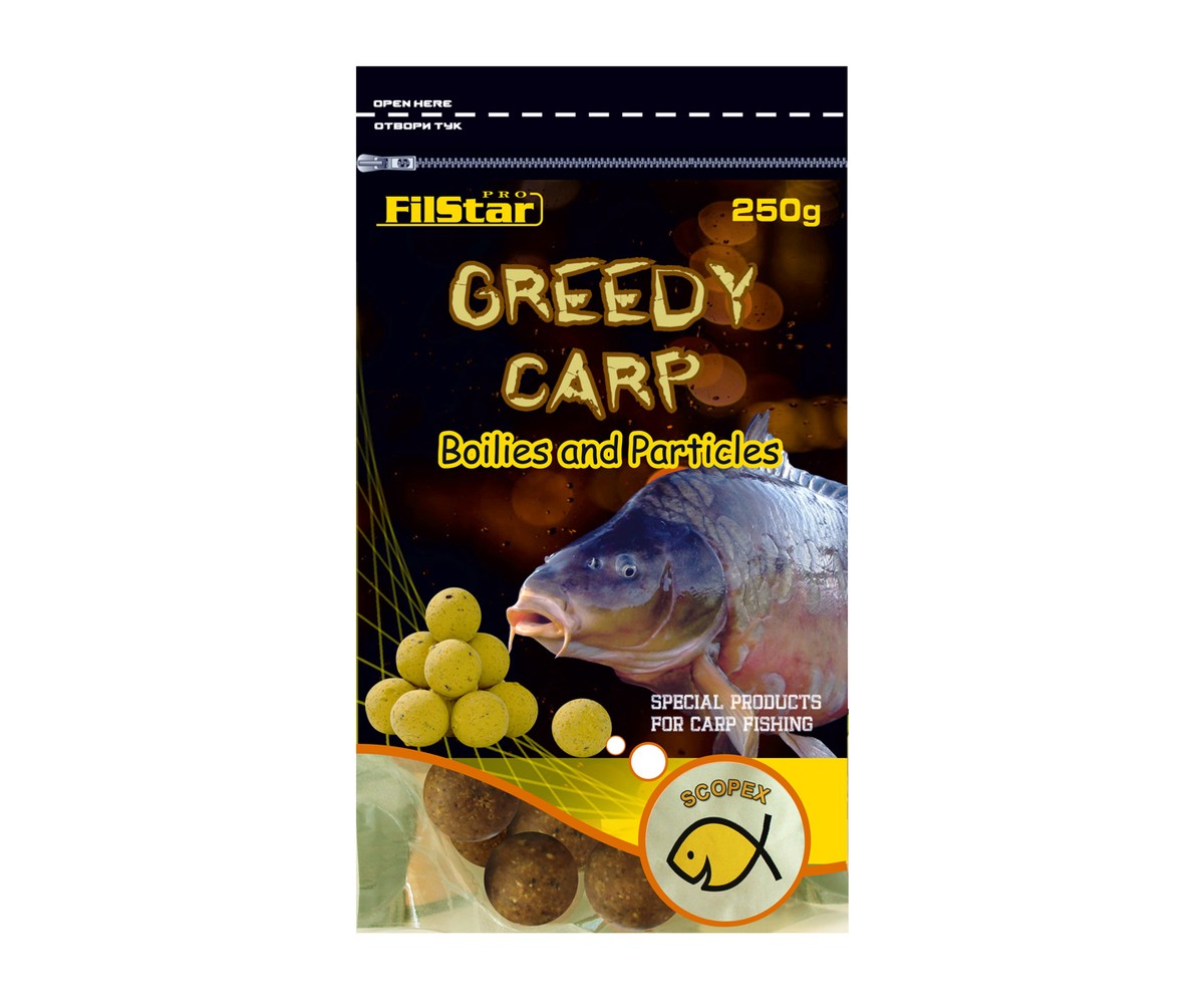 Протеинови топчета FilStar Greedy Carp
