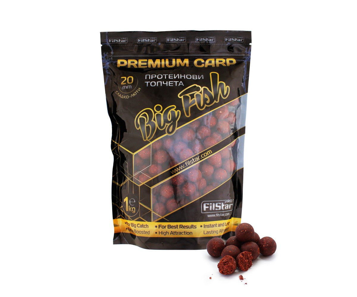 Протеинови топчета FilStar Premium Carp - Big Fish