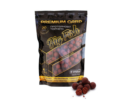 Протеинови топчета FilStar Premium Carp - Big Fish