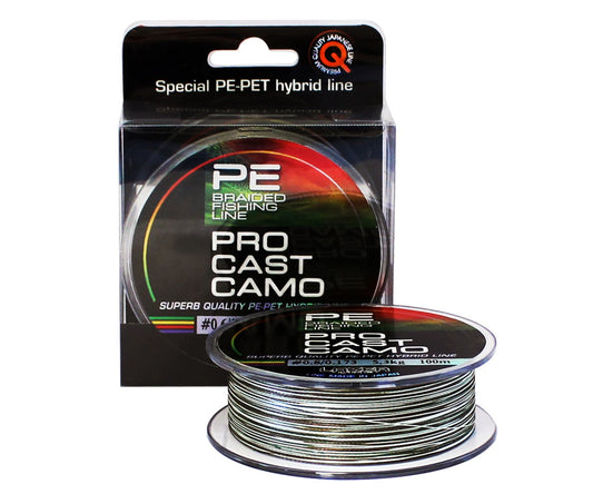 Плетено влакно Lazer Pro Cast Camo