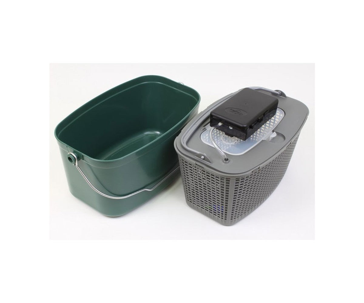 Кофа за жива стръв 7 литра + помпа