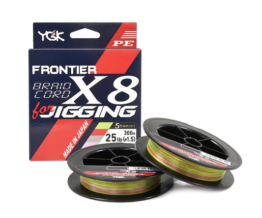 Плетено влакно YGK Frontier X8 Braid Cord for Jigging