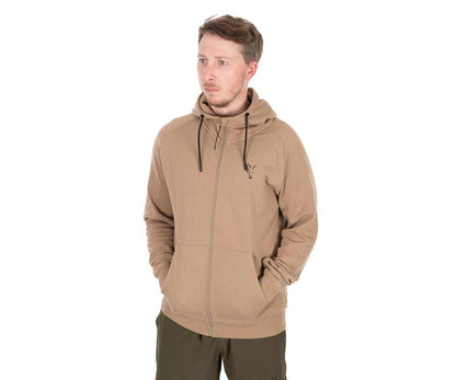 Суичър Fox Collection LW Zip Hoody - Tan Ltd