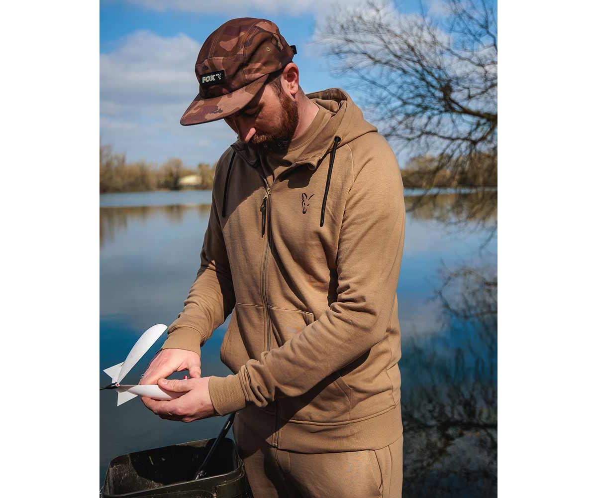 Суичър Fox Collection LW Zip Hoody - Tan Ltd