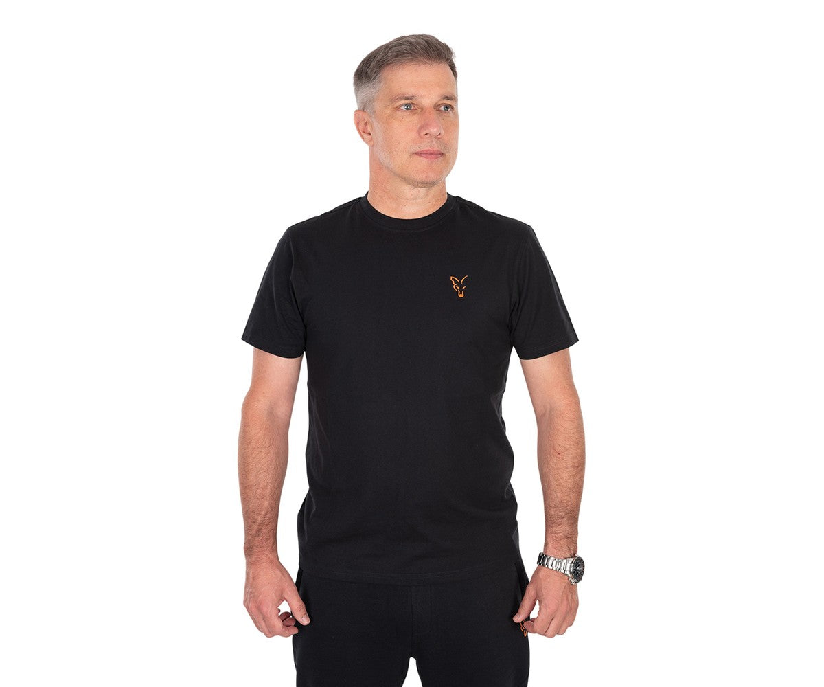 Тениска Fox Classic T - Black / Orange