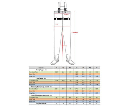 Дишащ гащеризон FilStar 5L Pro Guide с ботуш