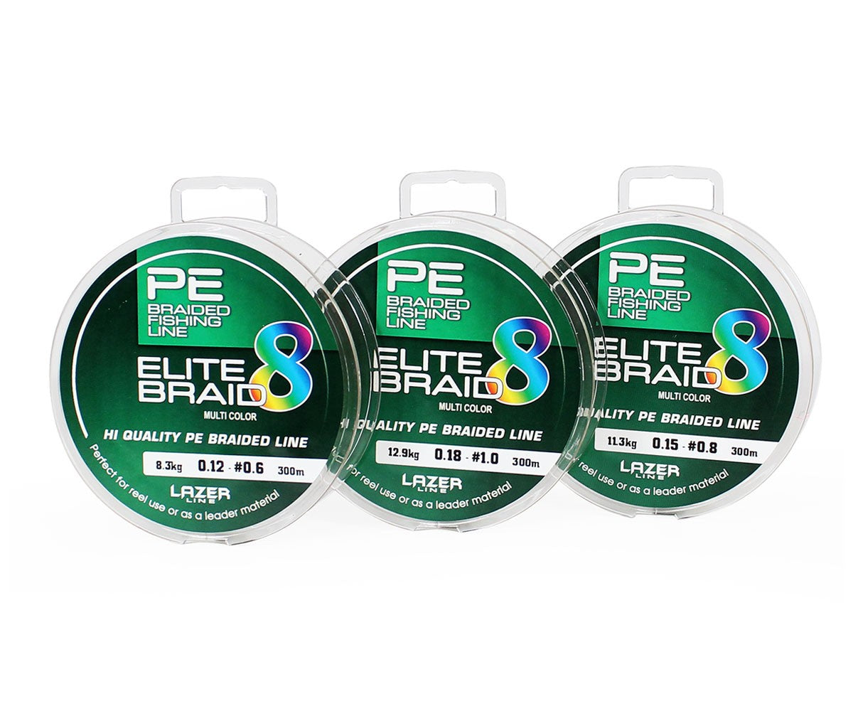 Плетено влакно Elite 8 Braid Multi Color