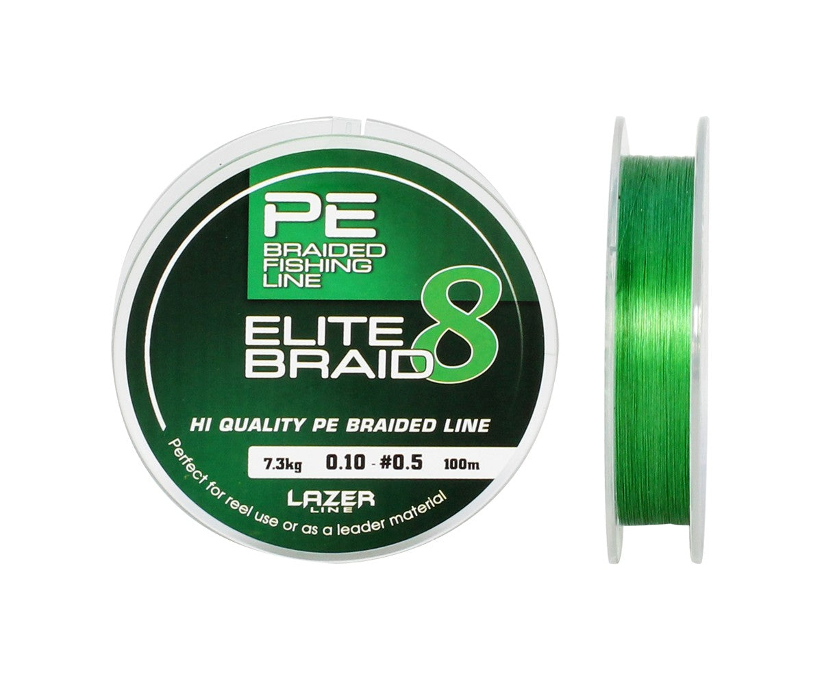 Плетено влакно Elite 8 Braid Moss Green
