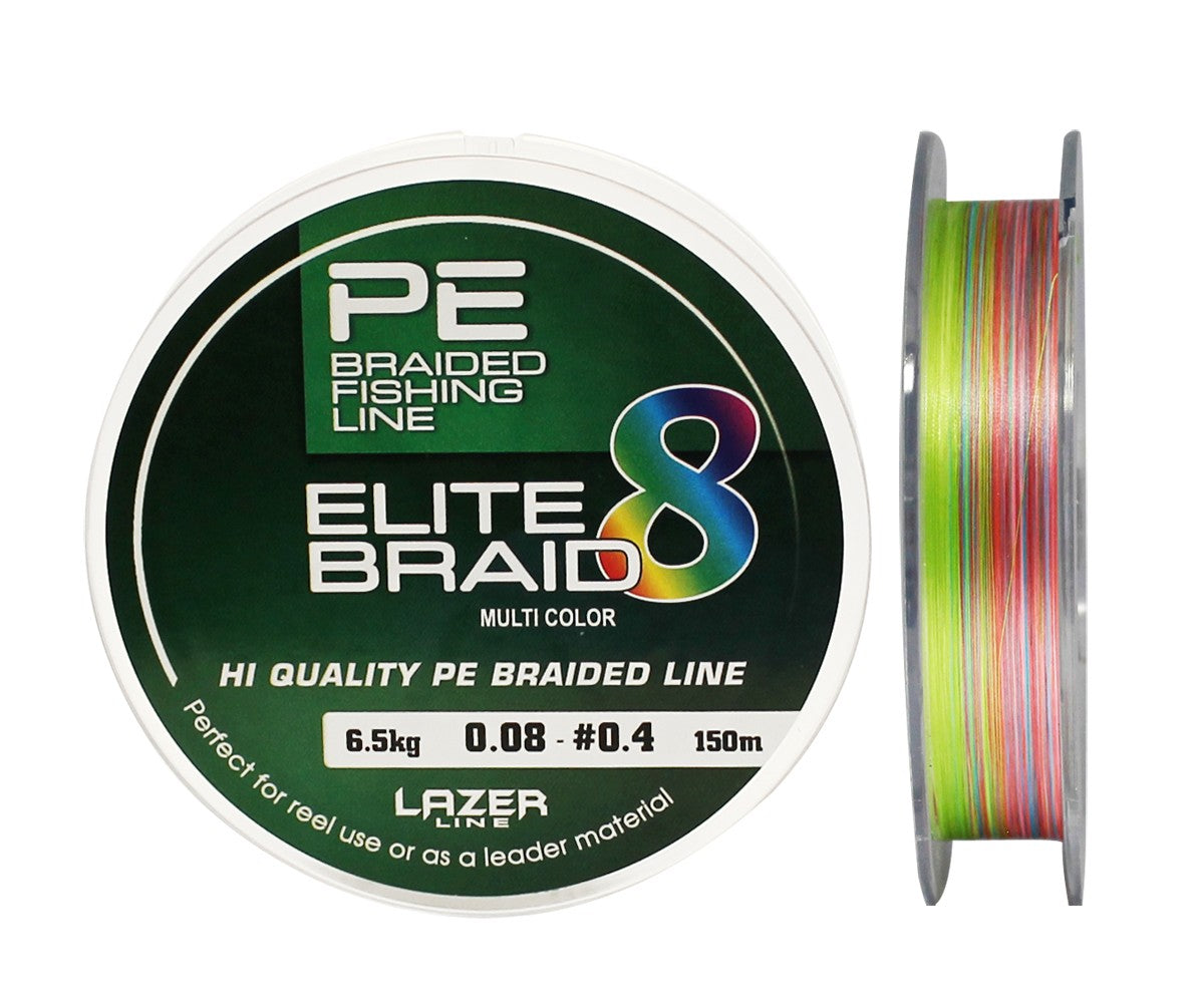 Плетено влакно Elite 8 Braid Multi Color