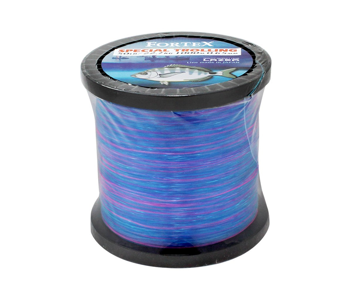 Монофилно влакно Fortex Mare Trolling - Pink / Blue