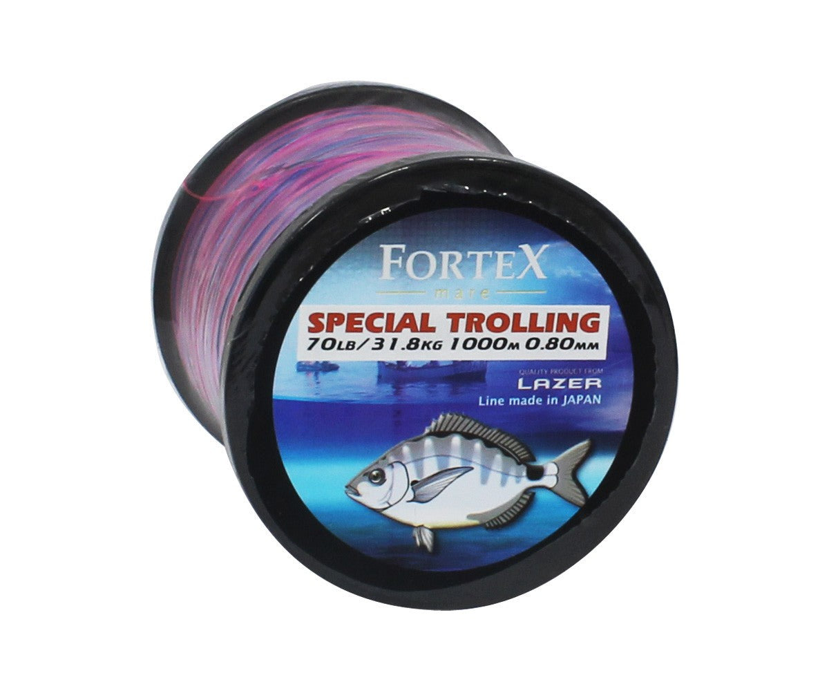 Монофилно влакно Fortex Mare Trolling - Pink / Blue